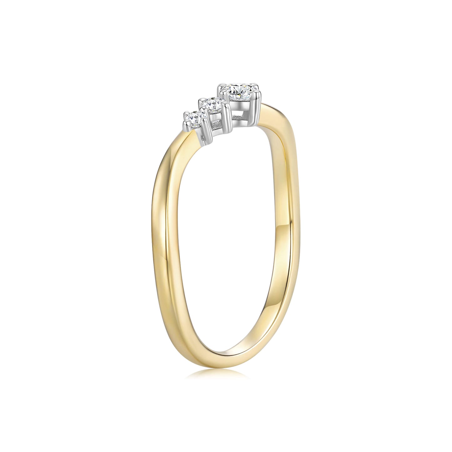 Three Stone Diamond Ring - Neoshine