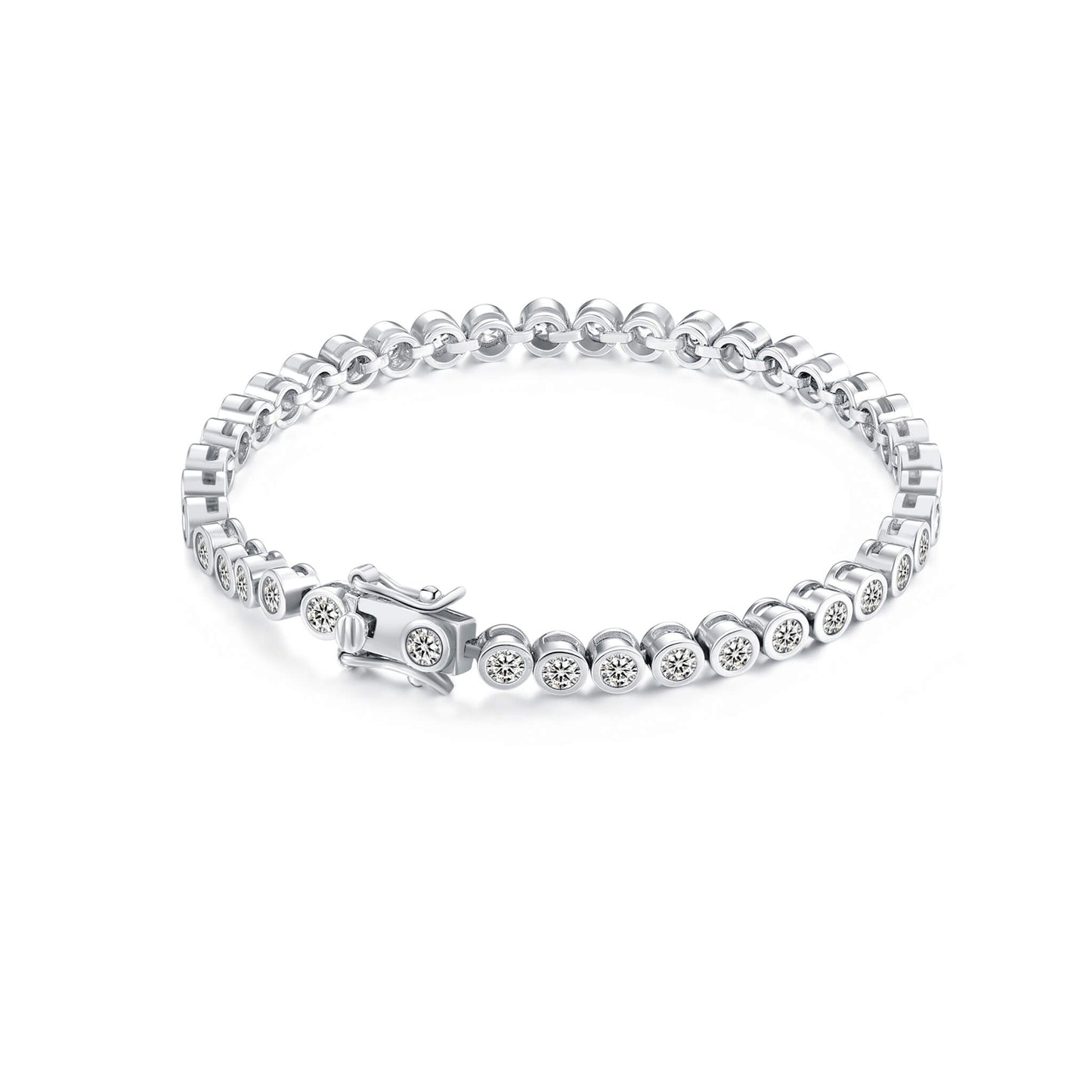 Diamond Bezel Bracelet – Perfect Gift for Her, Sparkle & Shine - Neoshine