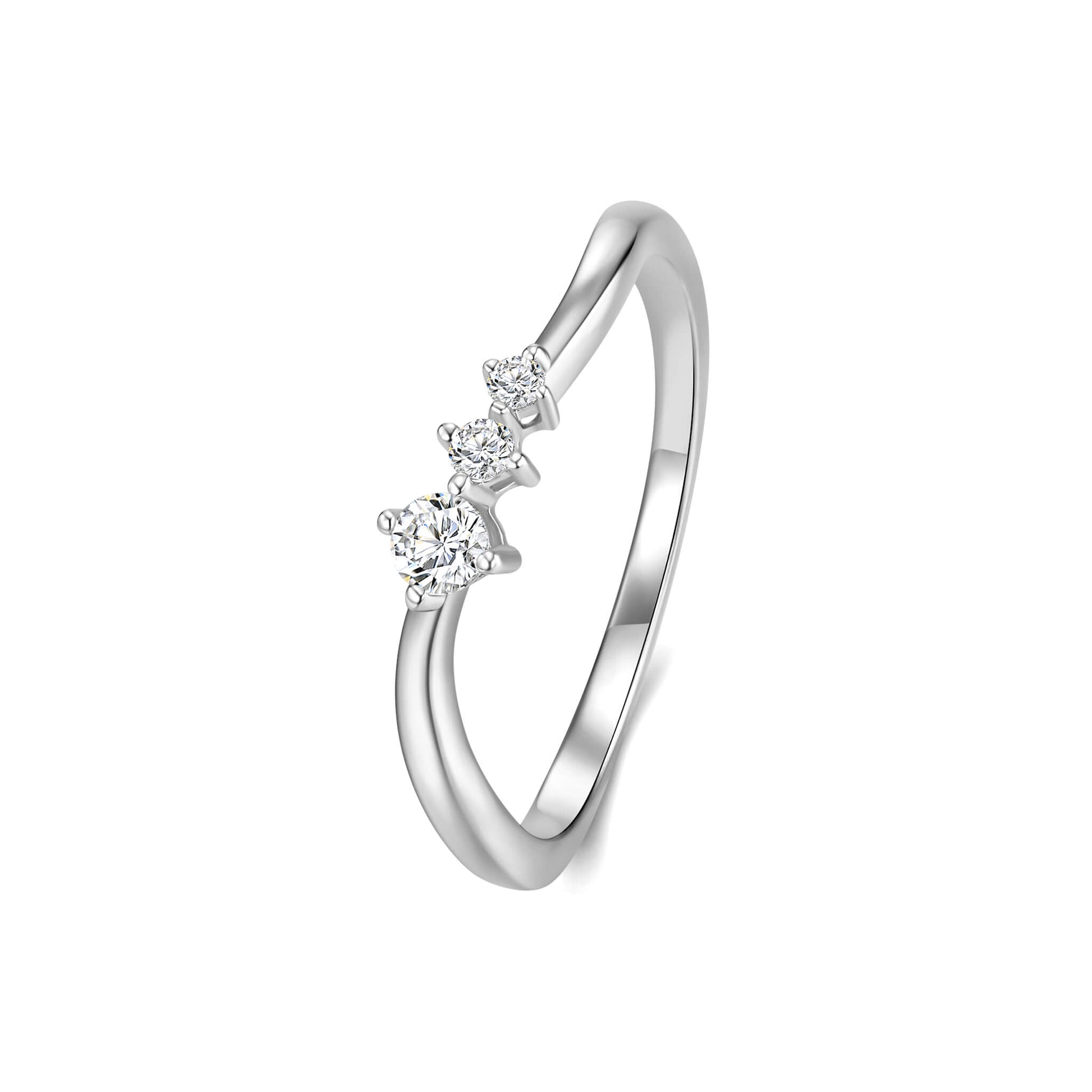 Three Stone Diamond Ring - Neoshine