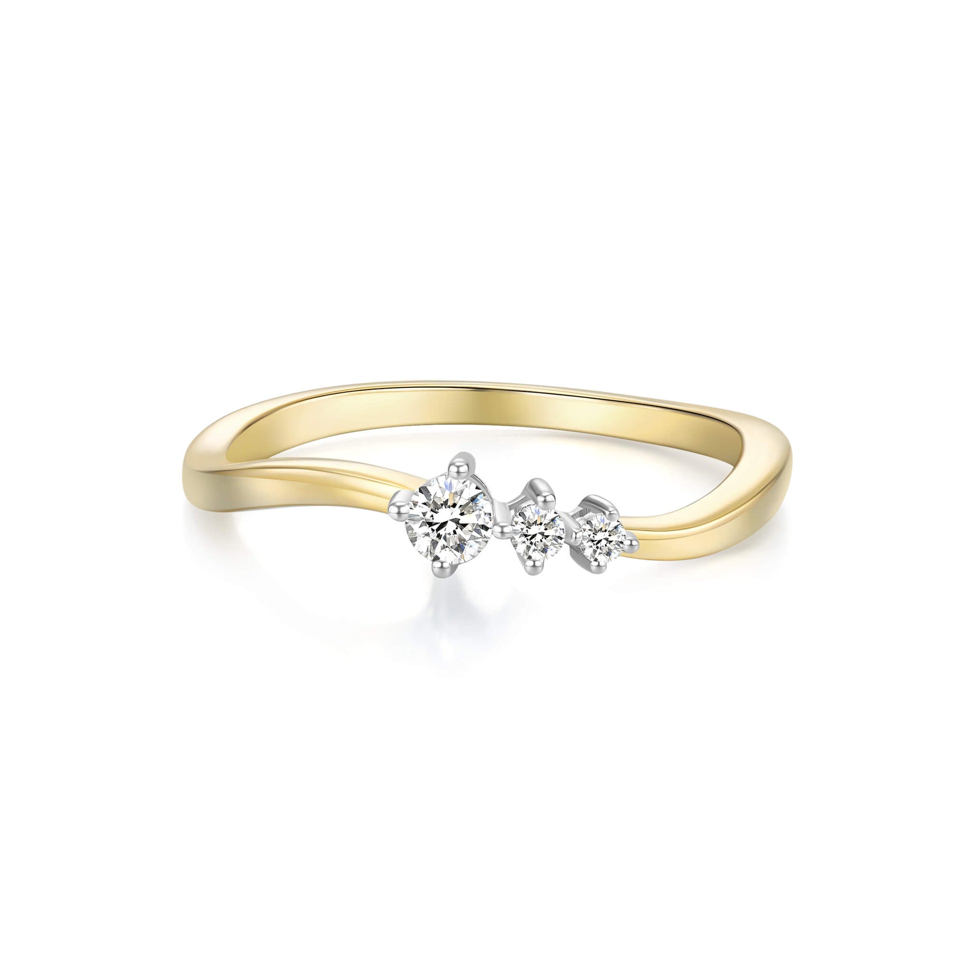 Three Stone Diamond Ring - Neoshine