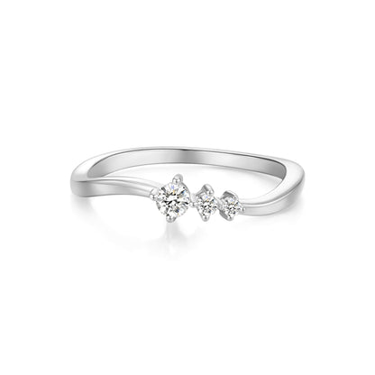 Three Stone Diamond Ring - Neoshine