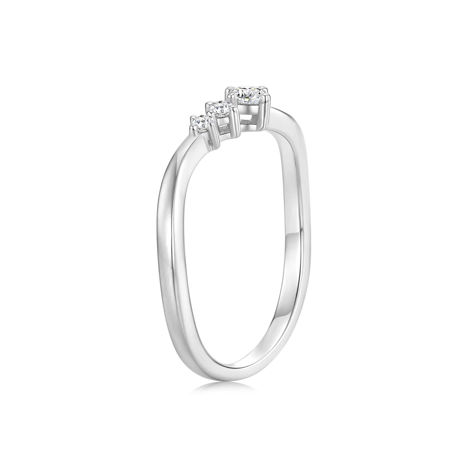 Three Stone Diamond Ring - Neoshine