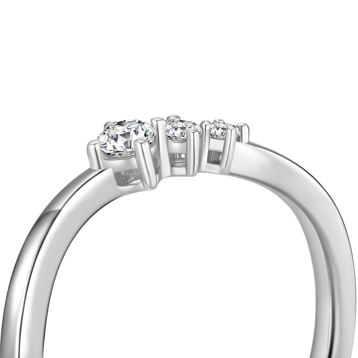 Three Stone Diamond Ring - Neoshine