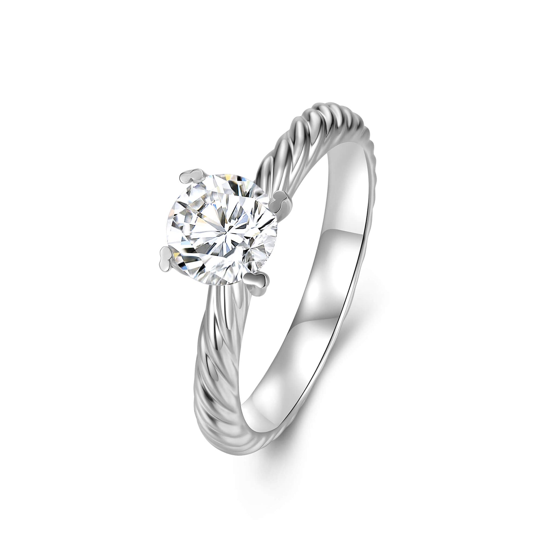 Neoshine Solitaire Engagement Ring - Neoshine