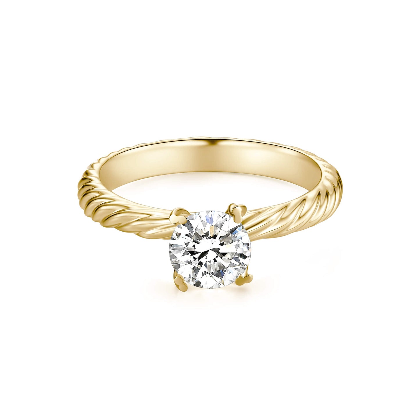 Solitaire Engagement Ring - Neoshine