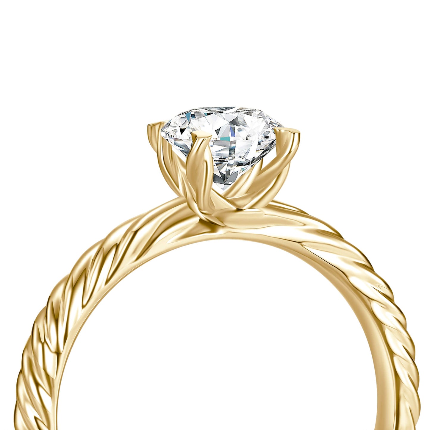 Solitaire Engagement Ring - Neoshine