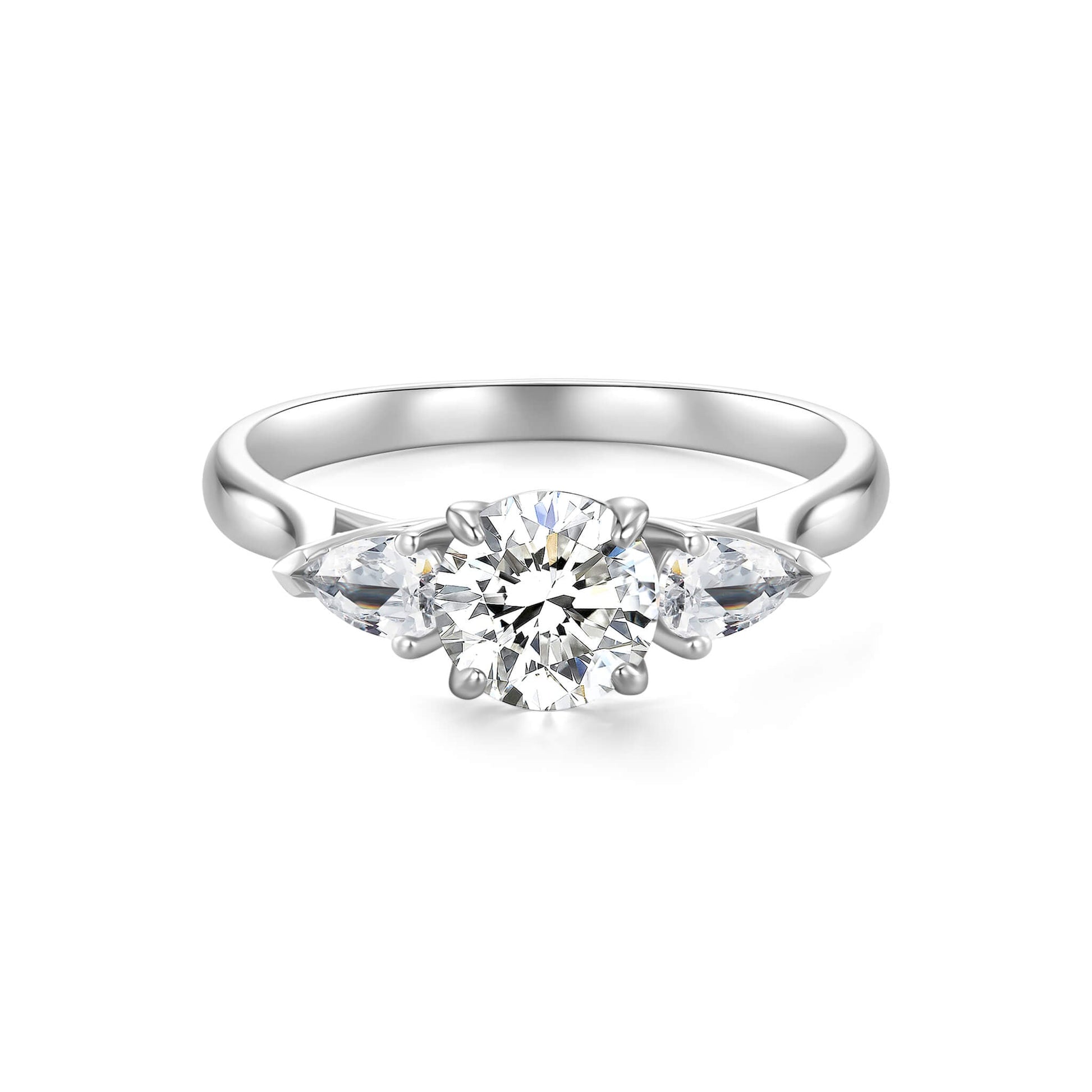 1CT Three Stone Engagement Ring - Neoshine