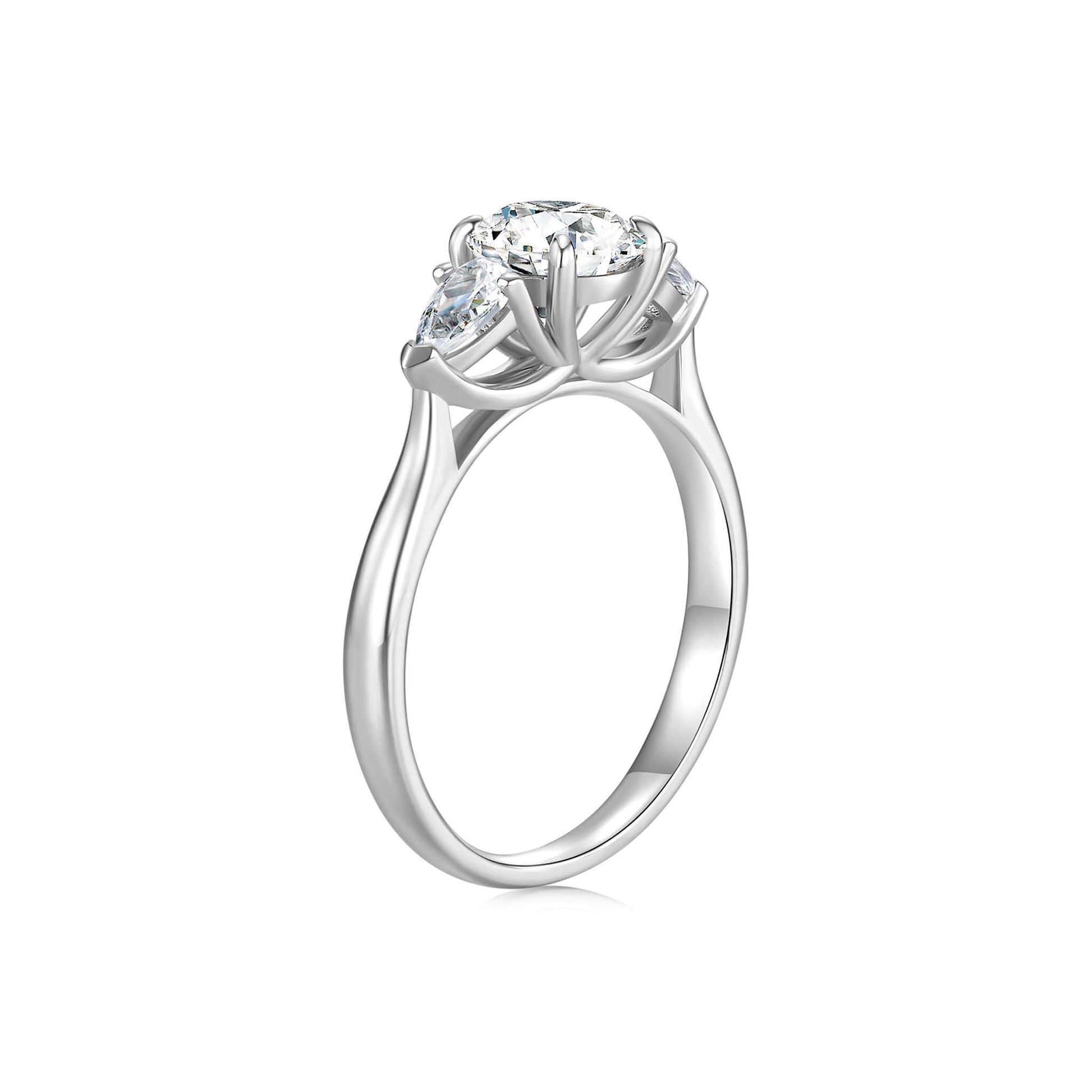 1CT Three Stone Engagement Ring - Neoshine