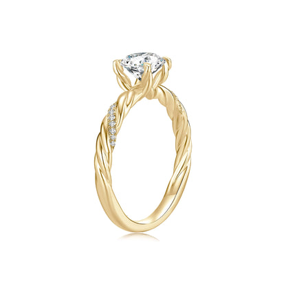 Diamond Solitaire Engagement Ring - Neoshine