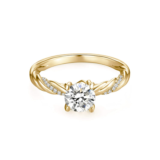 Diamond Solitaire Engagement Ring - Neoshine