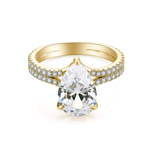 Pear Diamond Engagement Ring - Neoshine