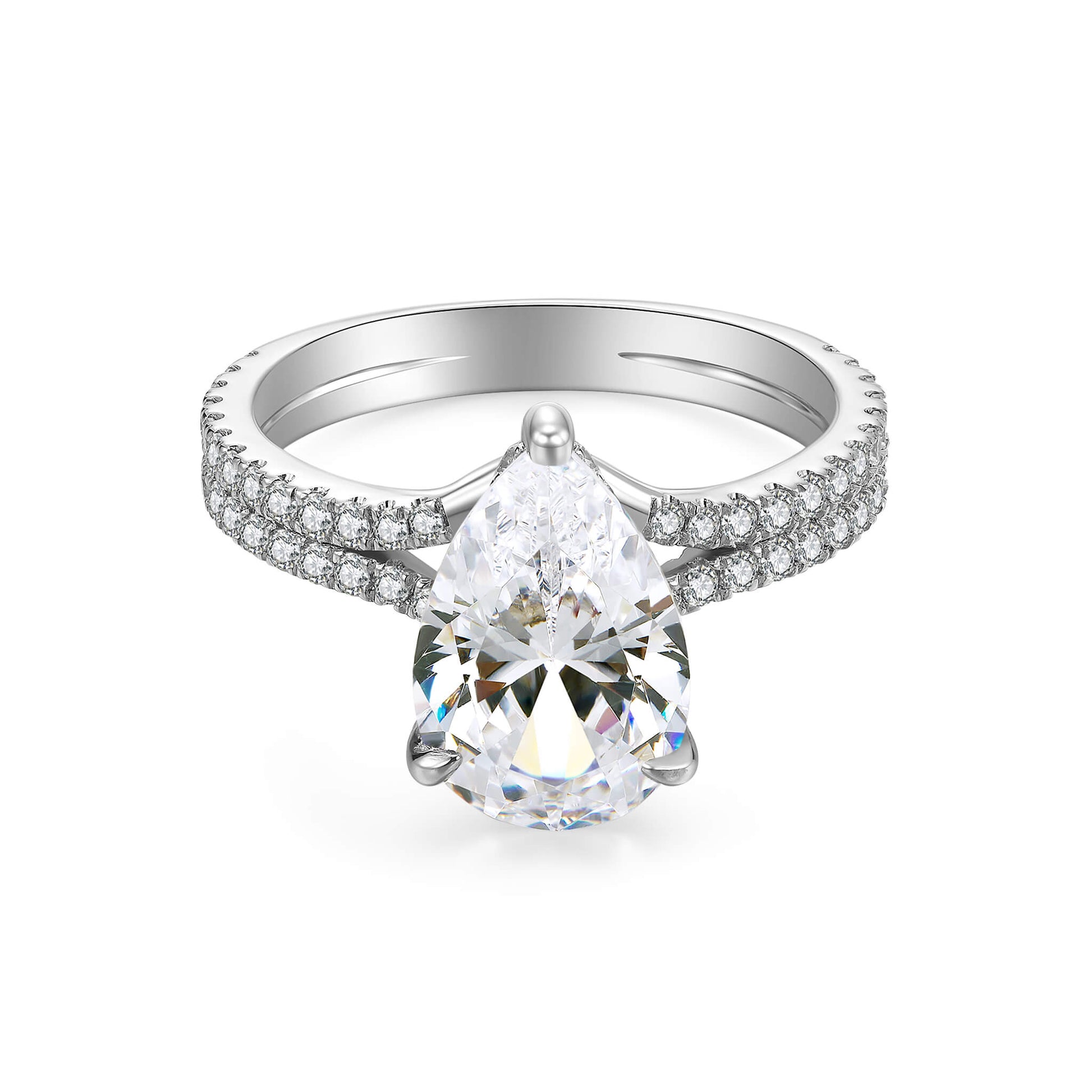 Pear Diamond Engagement Ring - Neoshine