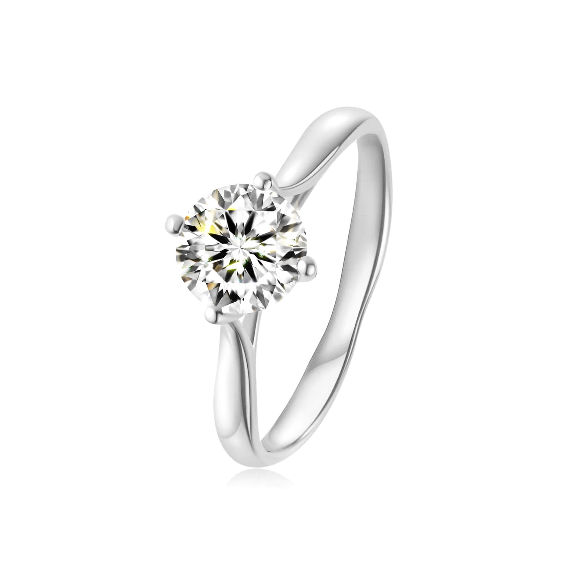 1CT Lab Created Diamond Engagement Ring - Neoshine