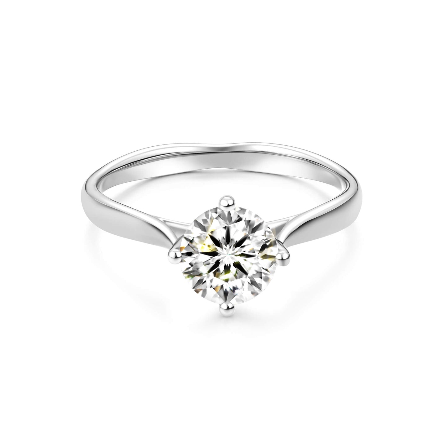 1CT Lab Created Diamond Engagement Ring - Neoshine