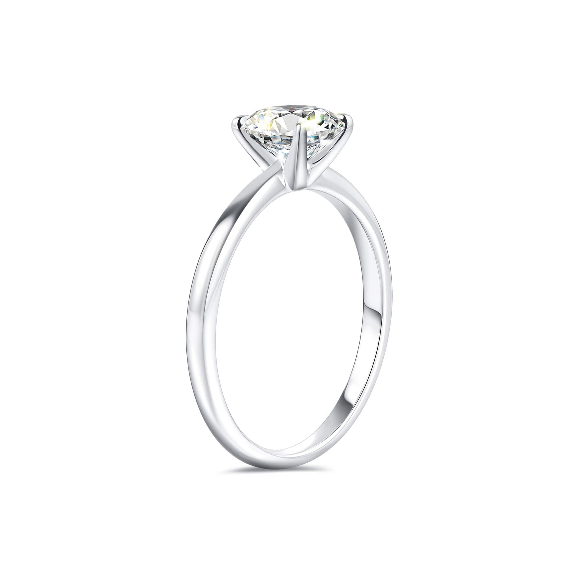 Neoshine Solitaire Lab Grown Diamond Engagement Ring - Neoshine