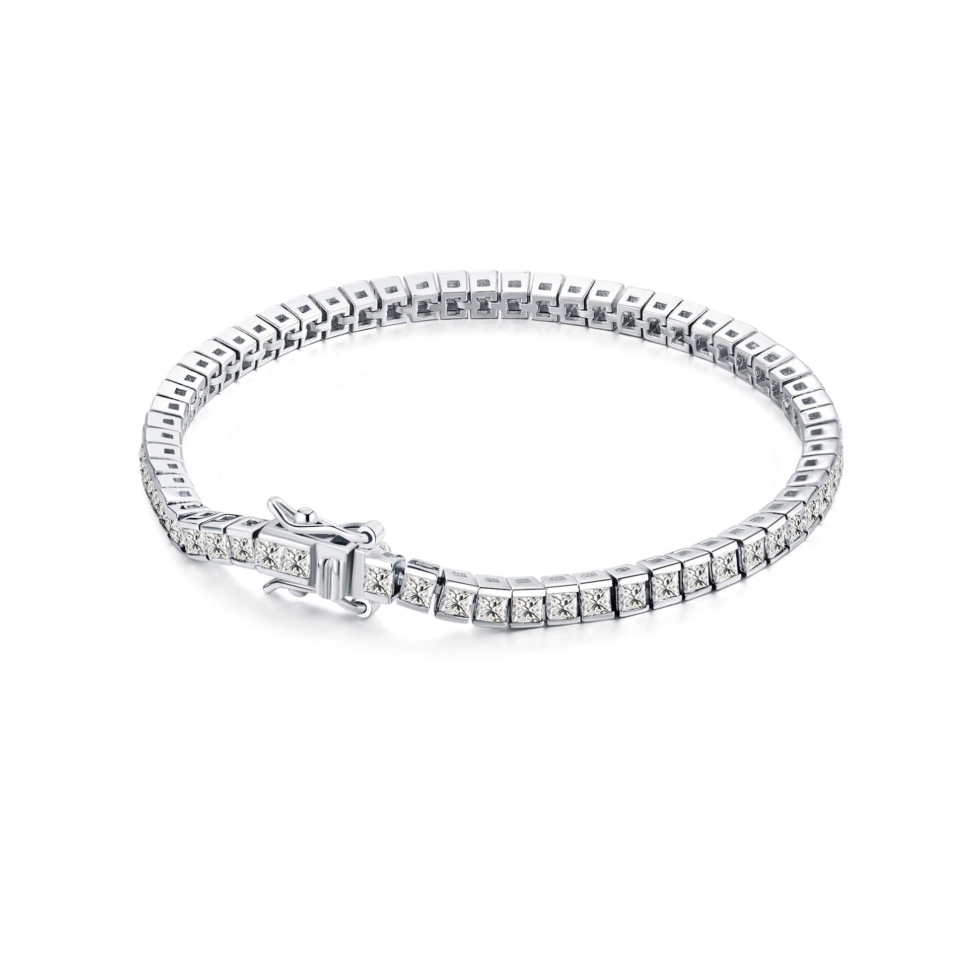 Diamond Tennis Bracelet – Sparkling Diamonds, Classic Design - Neoshine