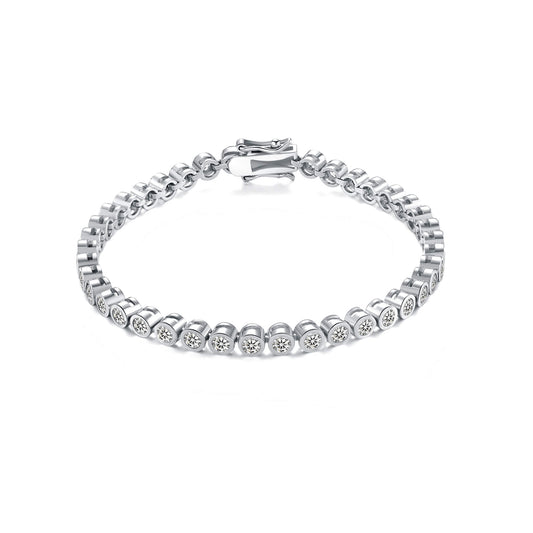 Diamond Bezel Bracelet – Perfect Gift for Her, Sparkle & Shine - Neoshine