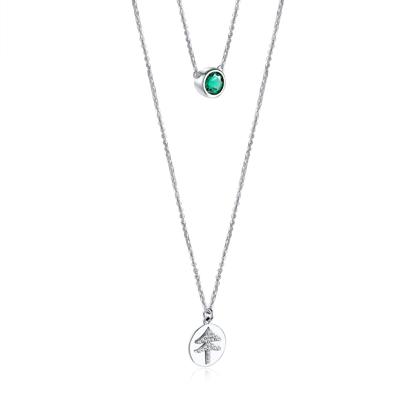 Diamond Bezel Necklace - Neoshine